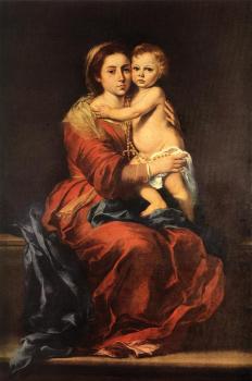 Virgin and Child with a Rosary